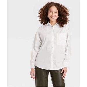 Oversized Boyfriend Long Sleeve Shirt